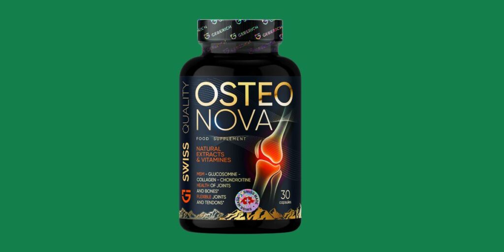 OsteoNova è un complesso innovativo sviluppato per sostenere la salute articolare. Contiene condroitin solfato e collagene marino — due componenti chiave che aiutano ad eliminare il disagio e favoriscono la rigenerazione dei tessuti articolari.